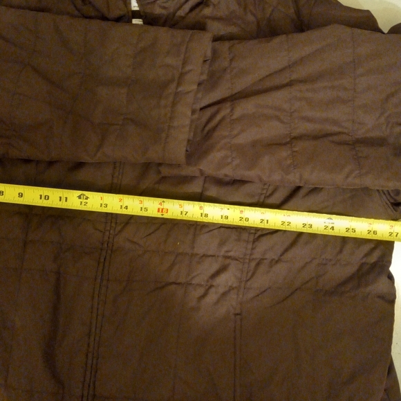 đź’•Athletic Works Jacket Lightweight Quilted Brown, Full Zip Size 3XL - Picture 6 of 9